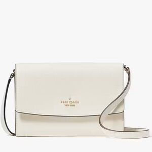 Brand New Kate Spade Perry Leather Crossbody Bag Meringue